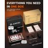 image:imageANCEL Large Protective Case for OBD2 Scanner and Code Reader Diagnostic Scan Tool Battery Tester Storage Box L Compatible with ANCEL ProductsSilver