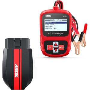 image:imageANCEL BD200 Bluetooth OBD2 Scanner with ANCEL BST200 OBD2 Scanner Battery Tester