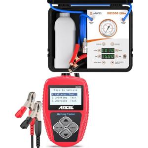 image:imageANCEL BA101 Car Battery Tester 12V Digital Automotive Alternator Meter Diagnostic Tool BR2000 Elite One Person Brake Bleeder Kit Smart Pulse Fluid Exchanger