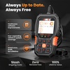 image:imageANCEL New HD601 Heavy Duty Truck Scanner Diesel Full System Diagnostic Scan Tool Fits for Cummins Detroit Volvo Paccar amp Caterpillar 2 in 1 HDOBD amp OBD2 Code Reader for Commercial Vehicles amp Cars
