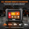 image:imageANCEL V6HD Heavy Duty Truck Scanner  Forced DPF Regeneration ECU Coding Bidirectional Diesel Diagnostic Tool  40 Resets Cummins Paccar Detroit Freightliner  8 Android 10 8000mAhBlack