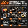 image:imageANCEL V6HD Heavy Duty Truck Scanner  Forced DPF Regeneration ECU Coding Bidirectional Diesel Diagnostic Tool  40 Resets Cummins Paccar Detroit Freightliner  8 Android 10 8000mAhBlack