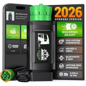 image:imageANCEL HD200 Heavy Duty Truck Scanner Truck amp Diesel Scanner Diagnostic Tool with FullSystem HDOBDOBD2 Speed amp Idle Reset for Cummins amp Caterpillar J1939J1708 Scan Tool Lifetime Free Updates