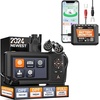 image:imageANCEL HD431 Heavy Duty Truck Scanner 2024 New Diesel Diagnostic Scan Tool DPF Regen and Reset Tool for Detroit Paccar Plus Upgraded BM300 ANCEL BM300 Pro 6V 12V 24V Battery Monitor