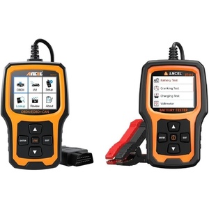 image:imageANCEL AD410 OBD2 Scanner amp ANCEL BT410 12V24V Battery Tester