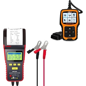 image:imageANCEL BST500 Car Battery Tester with Printer and ANCEL AD410 Enhanced OBD II Vehicle Code Reader