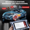 image:imageANCEL DS100 OBD2 Scanner ABS SRS Transmission Check Engine Code Reader with 7 Resets Large Protective Case for OBD2 Scanner and Code Reader