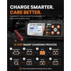 image:imageANCEL BT521 12V Smart Battery Charger and Tester 5A LeadAcid Battery Maintainer with Health Test Cranking Test Charging System Test Pulse Desulfator for Car RV Boat Motorcycle Lawn MowerBlack