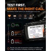 image:imageANCEL BT521 12V Smart Battery Charger and Tester 5A LeadAcid Battery Maintainer with Health Test Cranking Test Charging System Test Pulse Desulfator for Car RV Boat Motorcycle Lawn MowerBlack