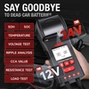 image:imageANCEL BA101  BST600 Car Battery Tester Get Instant Portable Diagnostics and a Printed Report for Any 12V24V Vehicle  Truck Boat RV Marine and More