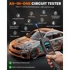 image:imageANCEL PB60 Automotive Power Circuit Probe Tester 1224V AllinOne Electrical Diagnostic Tool with Component Activation Short Finder Digital Multimeter Ohmmeter Functions for Cars Trucks RVs Vivid Black