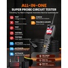 image:imageANCEL PB60 Automotive Power Circuit Probe Tester 1224V AllinOne Electrical Diagnostic Tool with Component Activation Short Finder Digital Multimeter Ohmmeter Functions for Cars Trucks RVs RedBlack