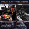 image:imageANCEL V5BT OBD2 Scanner Bidirectional Scan Tool with BA301 6V 12V Car Battery Tester Full Systems Diagnostic Scanner for All Cars with Active Test15 ServicesCANFD2 Years Free Update