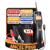 image:imageANCEL PB60 Automotive Power Circuit Probe Tester 1224V AllinOne Electrical Diagnostic Tool with Component Activation Short Finder Digital Multimeter Ohmmeter Functions for Cars Trucks RVs OrangeBlack