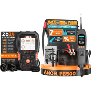 image:imageANCEL HD601 Heavy Duty Truck Scanner  ANCEL PB500 Automotive Power Circuit Probe Tester Kit 1224V Car Electrical ShortOpen Breaker Finder ACDC Diode Resistance Frequency Injector Relay Tester D