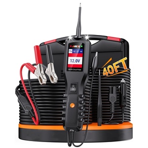 image:imageANCEL PB60 Automotive Power Circuit Probe Tester 1224V AllinOne Electrical Diagnostic Tool with Component Activation Short Finder Digital Multimeter Ohmmeter Functions for Cars Trucks RVs RedBlack