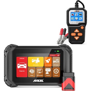 image:imageANCEL V5BT OBD2 Scanner Bidirectional Scan Tool with BA301 6V 12V Car Battery Tester Full Systems Diagnostic Scanner for All Cars with Active Test15 ServicesCANFD2 Years Free Update